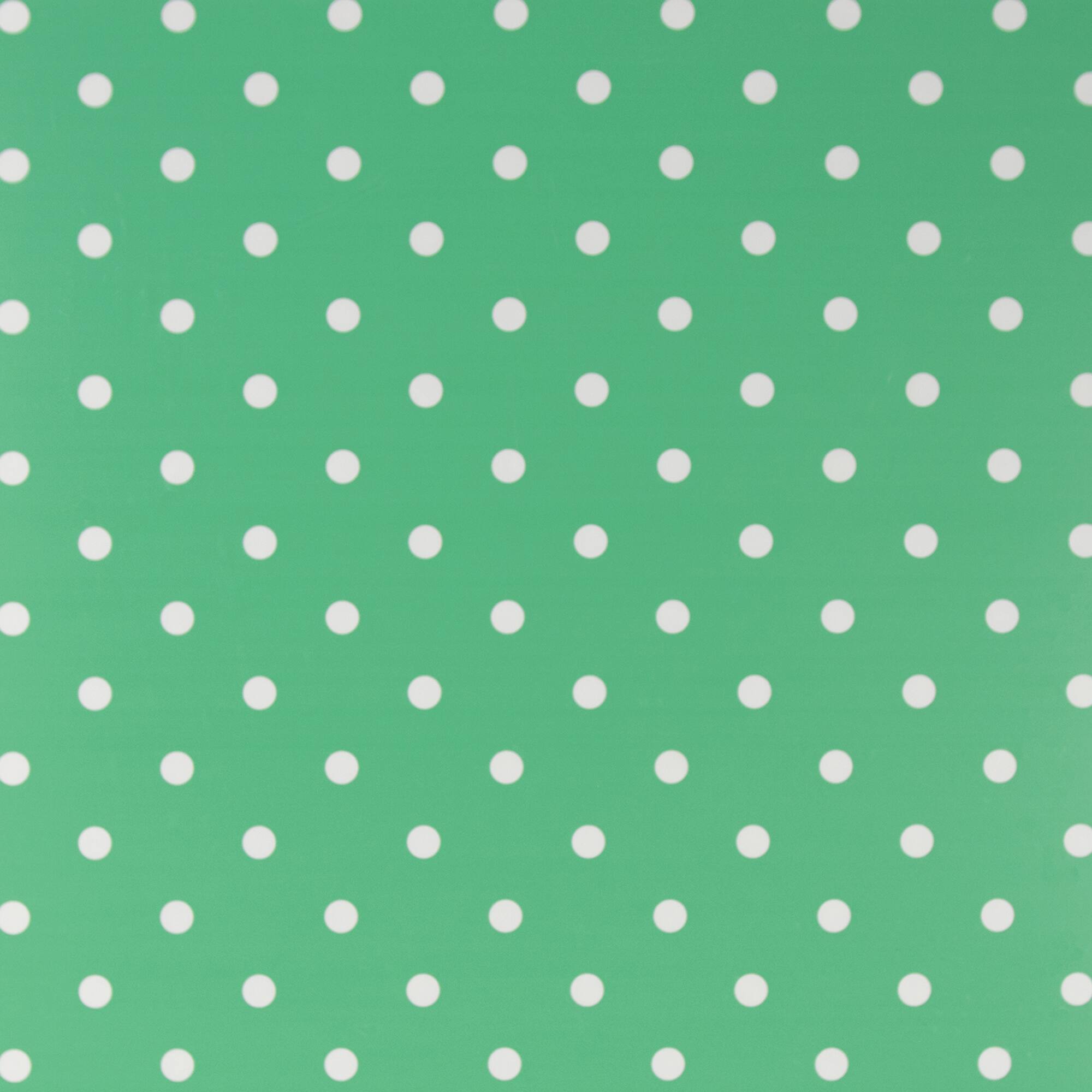 Fablon Dots Vintage Mint Adhesive Film Sheets, 2ct.